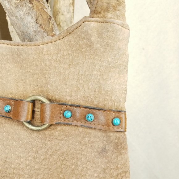 Small fringe bohemian hand bag - Picture 2 of 14